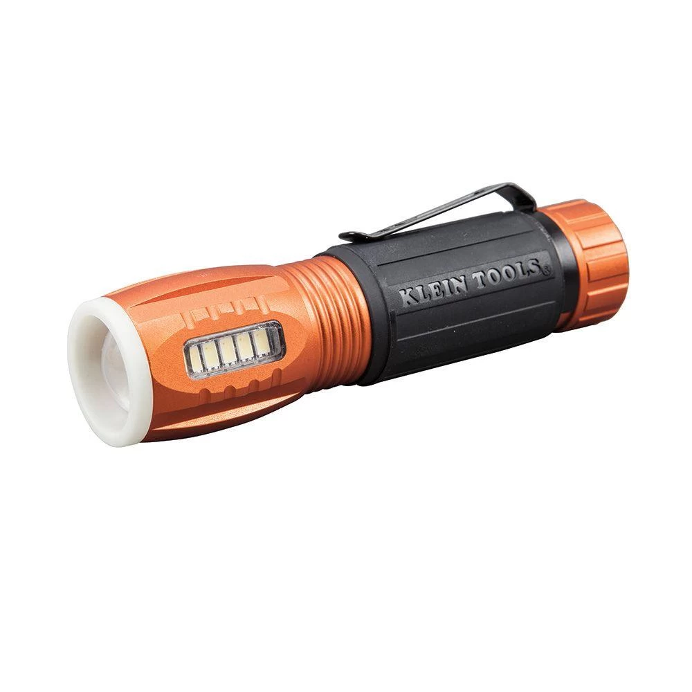 Klein Tools LED Flashlight With Worklight, Model 56028 3 Klein Tools LED Flashlight With Worklight, Model 56028