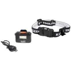 Klein Tools Rechargeable Light Array Headlamp W/ Strap, 260 Lumen, All-Day Runtime, Model 56049 -Famous Lighting Store 56049 alt5