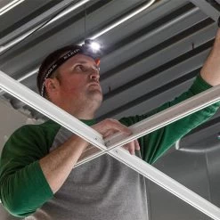 Klein Tools Rechargeable Light Array Headlamp W/ Strap, 260 Lumen, All-Day Runtime, Model 56049 -Famous Lighting Store 56049 app10