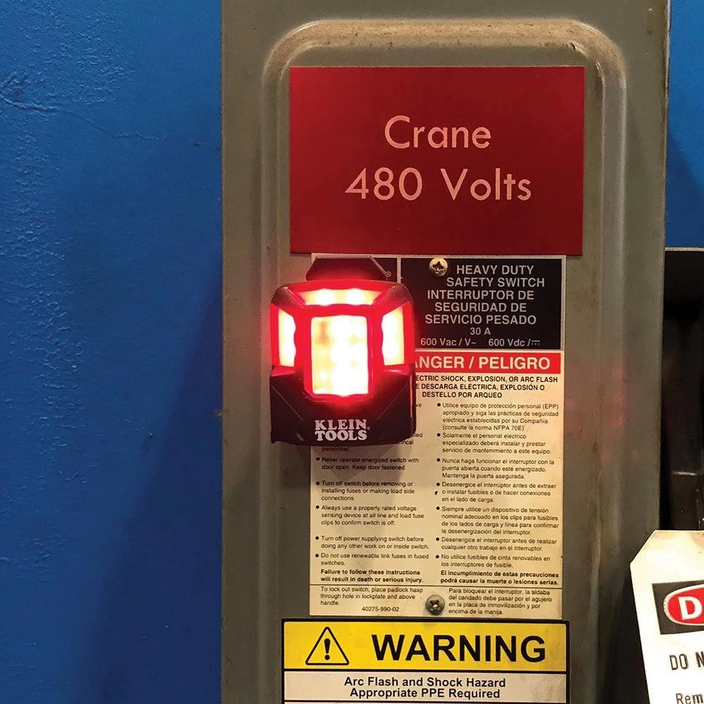 Klein Tools Rechargeable Safety Lamp With Magnet, Model 56063* 12 Klein Tools Rechargeable Safety Lamp With Magnet, Model 56063* - Image 10