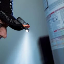 Klein Tools Cap Visor LED Light, Model 56402 -Famous Lighting Store 56402 app8