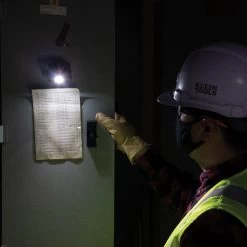 Klein Tools Rechargeable 2-Color LED Headlamp With Fabric Strap, Model 56414 -Famous Lighting Store 56414 app13