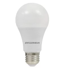 LEDVANCE Sylvania Contractor Series A19, 8.5W Warm White 2700K LED Light Bulb, Model 73885