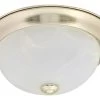 LEDVANCE Sylvania LED Flush Dome Luminaire 21W, Warm White 2700K, Model LEDFLUSHDOME11$12 1 LEDVANCE Sylvania LED Flush Dome Luminaire 21W, Warm White 2700K, Model LEDFLUSHDOME11$12 -Famous Lighting Store 74302 Traditional Ceiling Dome