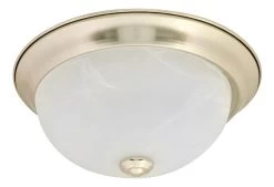 LEDVANCE Sylvania LED Flush Dome Luminaire 21W, Warm White 2700K, Model LEDFLUSHDOME11$12