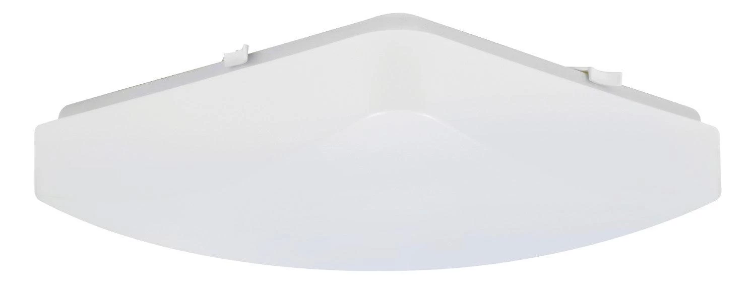 LEDVANCE Sylvania 11 Inch LED Square Flush Mount Luminaire 17.5W, Warm White 2700K, Model LEDFLUSHSQ11DIM27 - Image 2