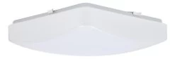 LEDVANCE Sylvania 11 Inch LED Square Flush Mount Luminaire 17.5W, Bright White 4000K, Model 74304