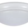 LEDVANCE Sylvania 11 Inch LED Flush Mount Cloud With Trim 21W, Bright White 4000K, Model 74308 -Famous Lighting Store 74308 LED Flush Mount Cloud with Trim