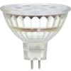 LEDVANCE Sylvania Ultra Glass MR16 Dimmable 6W, Soft White 3000K LED Light Bulb, Model 78239 -Famous Lighting Store 78239 ULTRA LED Glass MR16 Lamp RETRO089