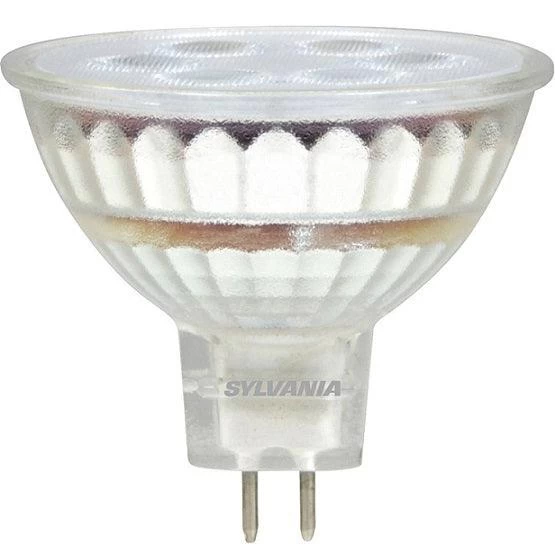 LEDVANCE Sylvania Ultra Glass MR16 Dimmable 6W, Soft White 3000K LED Light Bulb, Model 78239 3 LEDVANCE Sylvania Ultra Glass MR16 Dimmable 6W, Soft White 3000K LED Light Bulb, Model 78239