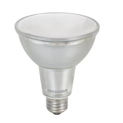 LEDVANCE Sylvania Ultra Glass PAR30LN 10W, Soft White 3000K LED Light Bulb, Model 78250
