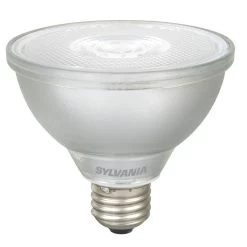 LEDVANCE Sylvania Ultra Glass PAR30 10W, Soft White 3000K LED Light Bulb, Model 79784
