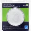 Leviton 10W LED Keyless Ceiling Utility Light - White 1 Leviton 10W LED Keyless Ceiling Utility Light - White -Famous Lighting Store 9850 742 pkg