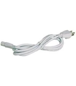 Liteline Power Supply Cord For 3-Wire Bar Systems, 72" Long, Model ALFT6000-WH-3