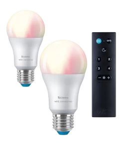 Liteline Oncloud Bulb Kit, Model LC-A19-RGBTW-RMT-2