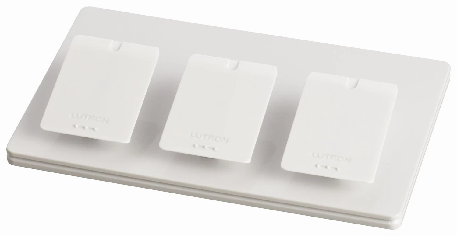 Lutron Caseta Wireless Triple-Pedestal For Pico Remote, LPED3-WH* 2 Lutron Caseta Wireless Triple-Pedestal For Pico Remote, LPED3-WH*