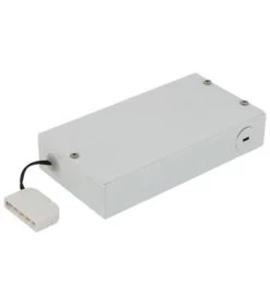 Liteline Non-Dimming Driver For Use With 12VDC LED Puck Lights, LED Strip And LED Tape, Model LED-HWB12-WH