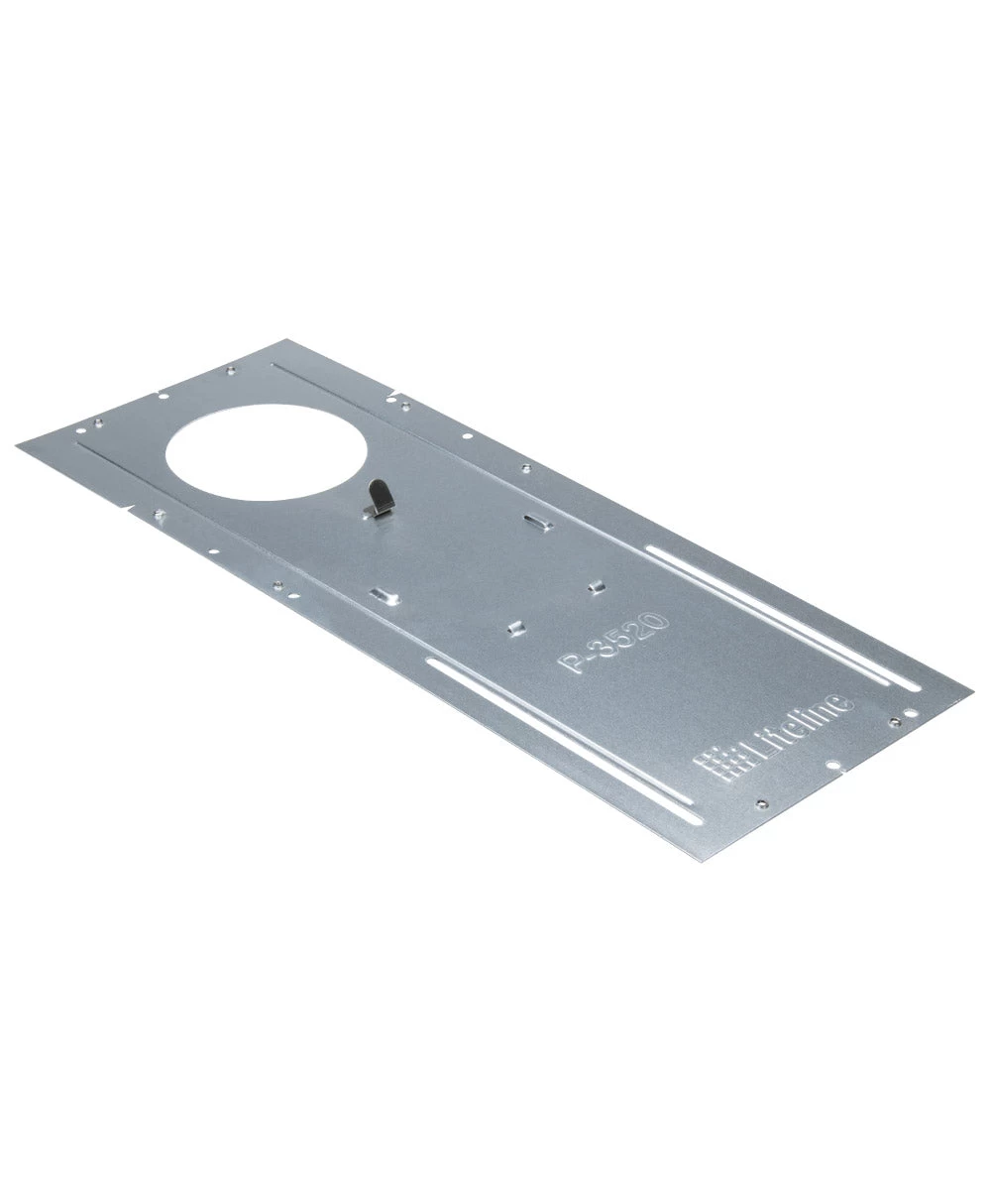 Liteline Mounting Plate For Use With 3-1/2" Luna Fixtures, Model P-3520 3 Liteline Mounting Plate For Use With 3-1/2" Luna Fixtures, Model P-3520