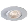Liteline 3" Luna White Gimbal Recessed Fixture, Soft White (3000k), Model RA3-7G-30K-90WH -Famous Lighting Store RA3 7G WH 1