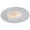 Liteline 3.5" Luna LED White Round Gimbal Recessed Fixture, Model RA35-12G-90WH -Famous Lighting Store RA35 12G WH 1