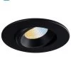Liteline 4" Smart OnCloud Luna Black Round Gimbal Recessed Fixture, Model RA4-12RG-WZ-90BK* -Famous Lighting Store RA4 12RG BK TW