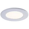 Liteline 6" SlimLED Plus, White And Black Trim, Model SLM6-16W-CCT-WHBK -Famous Lighting Store SLM4 12W CCT WH 1