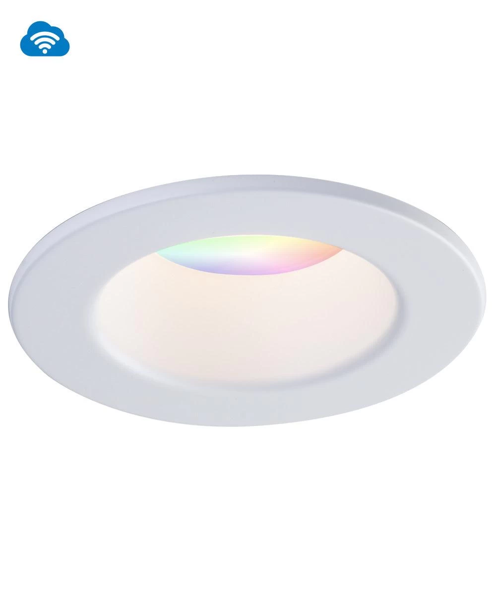 Liteline 4" White Skye OnCloud Recessed Fixture, Model SLMB4-RGBTW-WZ-WH 3 Liteline 4" White Skye OnCloud Recessed Fixture, Model SLMB4-RGBTW-WZ-WH