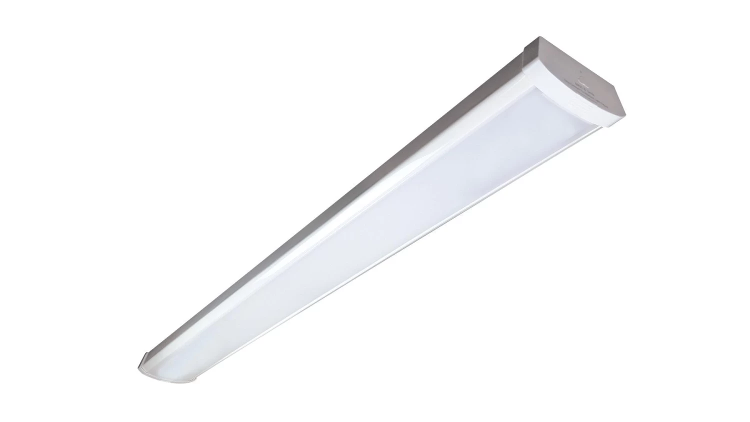 RAB Design Lighting 4 Feet LED Surface Mount Wrap Light Fixture With Link Connectors And Clips, Model SMW4N-LED48-B-4K-WHT-D 3 RAB Design Lighting 4 Feet LED Surface Mount Wrap Light Fixture With Link Connectors And Clips, Model SMW4N-LED48-B-4K-WHT-D