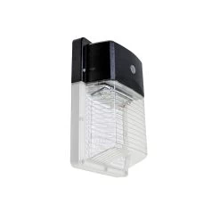 RAB Design Lighting Compact Outdoor Wall Light With Photocell And Clear Lens, Model WLELED12B4KBLP$3