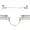 Liteline ALFT Bar System 6 Inch 90° Flexible Bottom Connection, Model ALFT902-WH-3* 2 Liteline ALFT Bar System 6 Inch 90° Flexible Bottom Connection, Model ALFT902-WH-3* -Famous Lighting Store alft902 wh 3