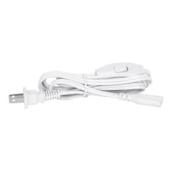 RAB Design Lighting 60" Cord & Plug With On/off Switch For UC120 Under Cabinet Lights, Model 089999